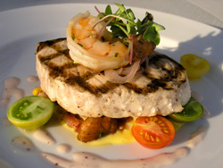 Grilled Halibut, Tapawingo entr&egrave;e